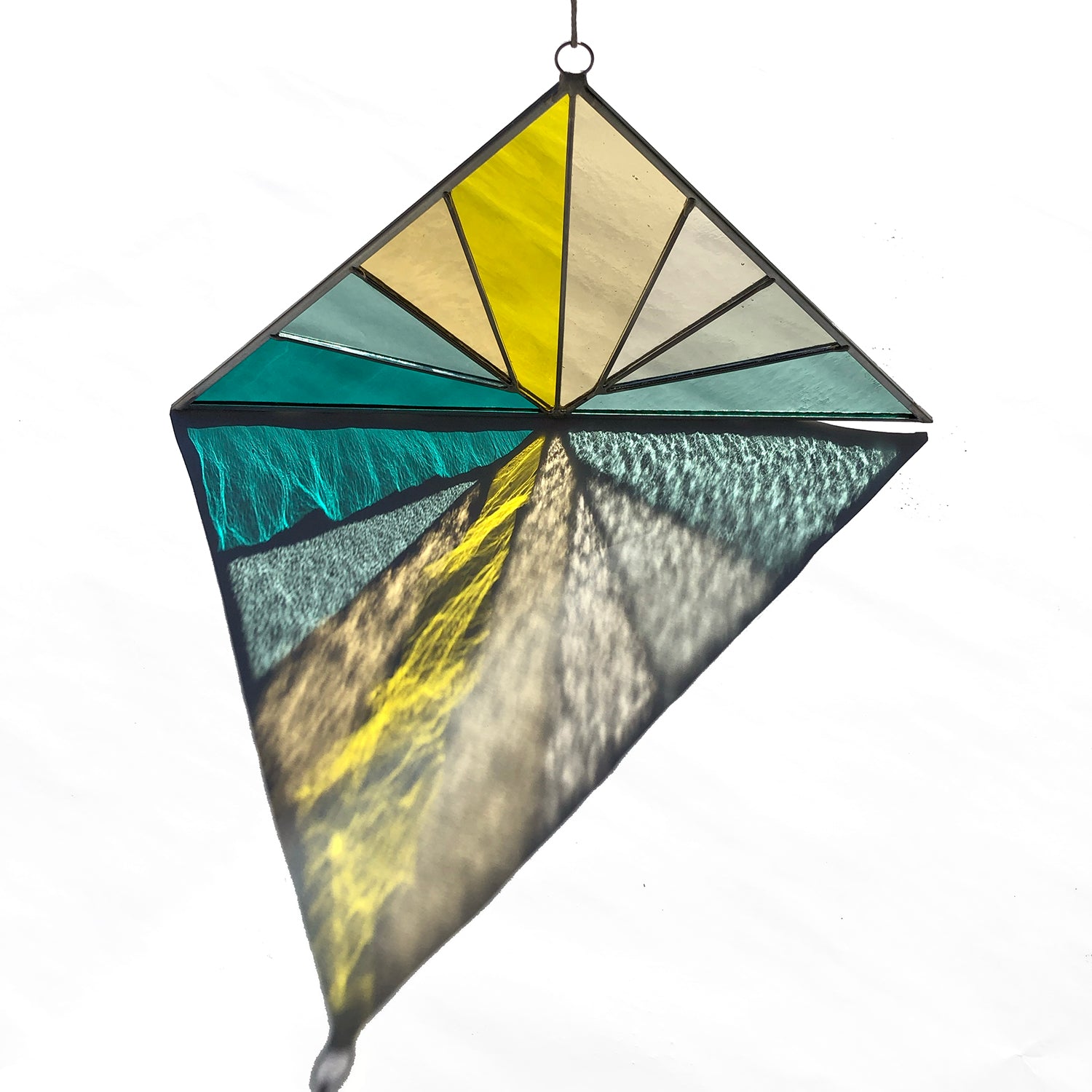 Panel - Large Triangle Green