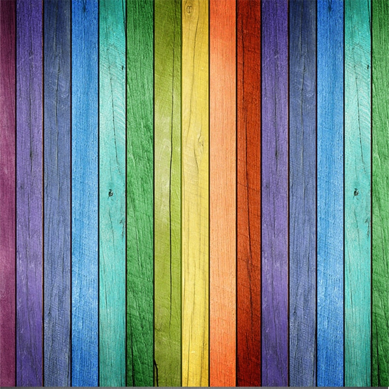 Custom Wallpaper Mural Rainbow Colorful Board | BVM Home