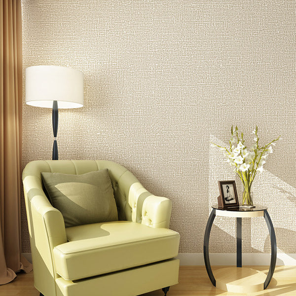Minimalist Solid Color Wallpaper Wallcovering Free Shipping | BVM Home