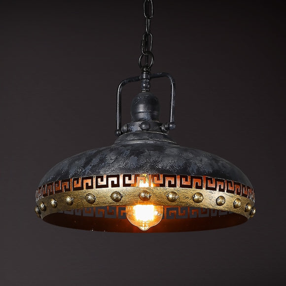 American Rustic Loft Style Industrial Pendant Light Fixture Bvm Home