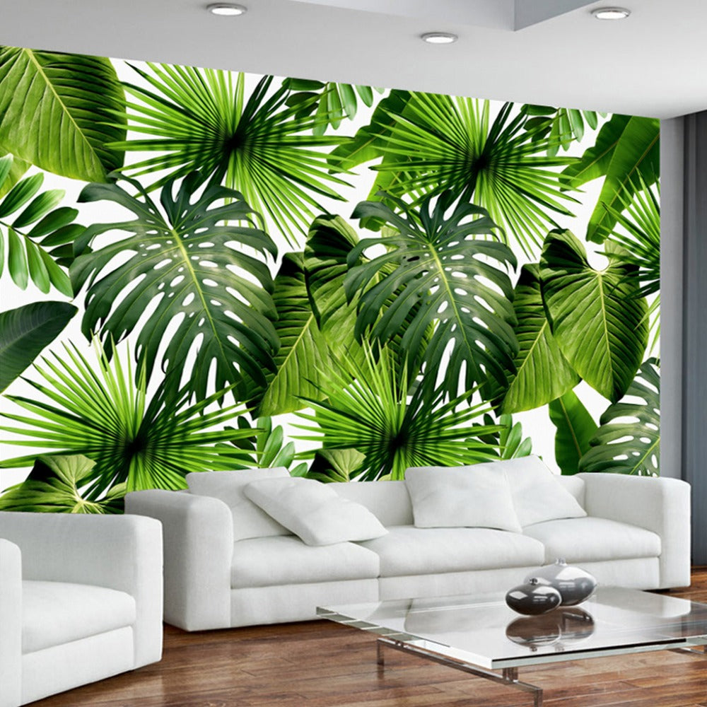 Custom Mural Wallpaper Tropical Rainforest Free Shipping | BVM Home