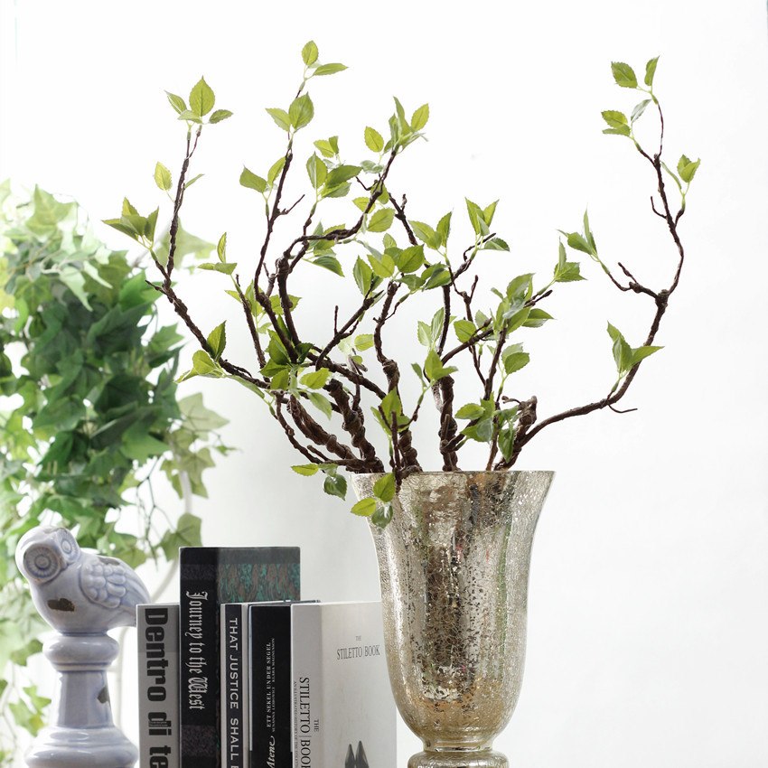 Artificial Tree Branches with Green Leaves for Home Decor BVM Home