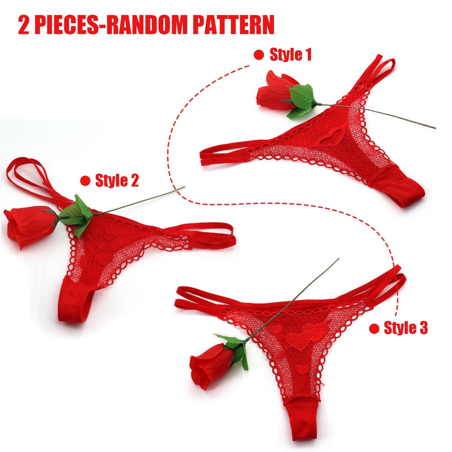Valentines day thongs Clearance