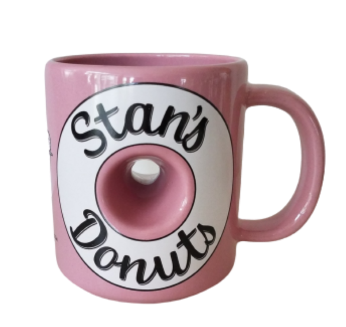 donut coffee mug blender