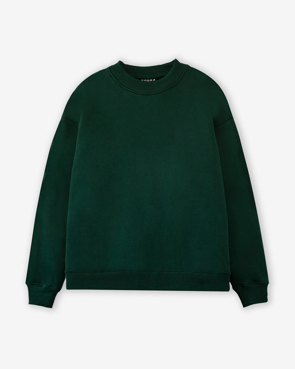 Drop Shoulder Crewneck - Brown – Hours