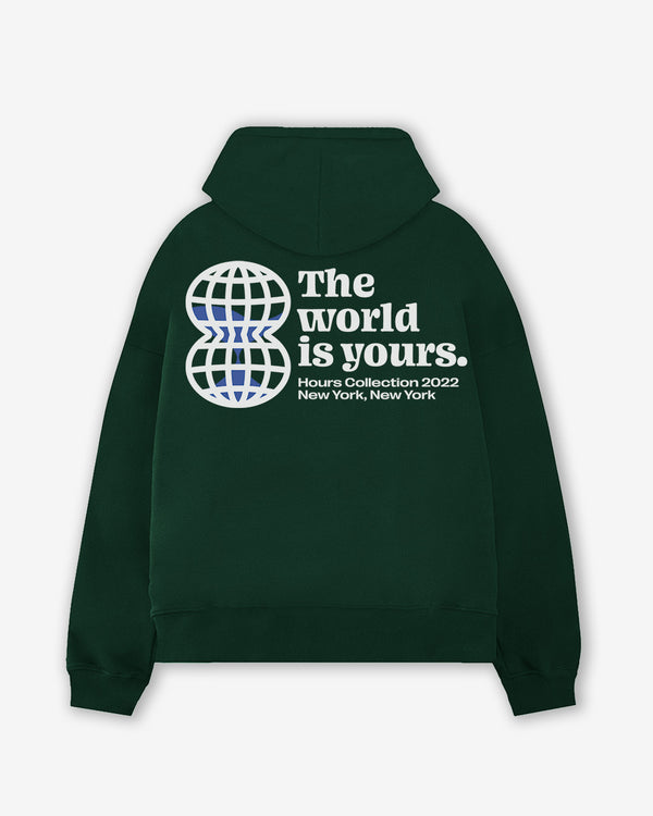 The World is Yours Hoodie Black Hours