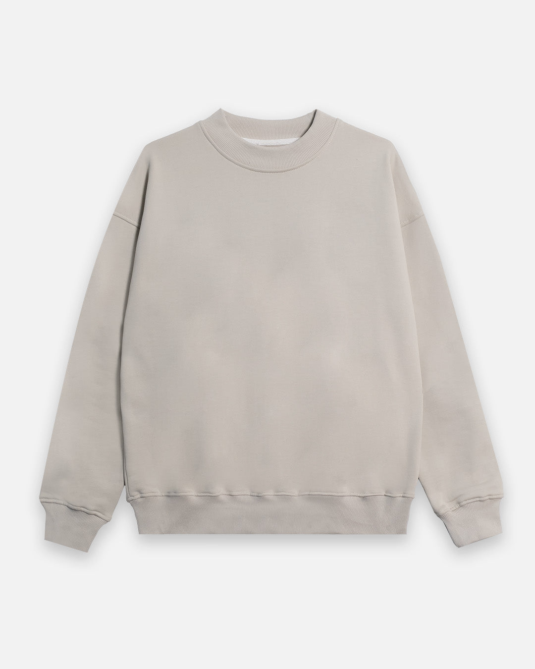 Drop Shoulder Crewneck - Oatmeal – Hours