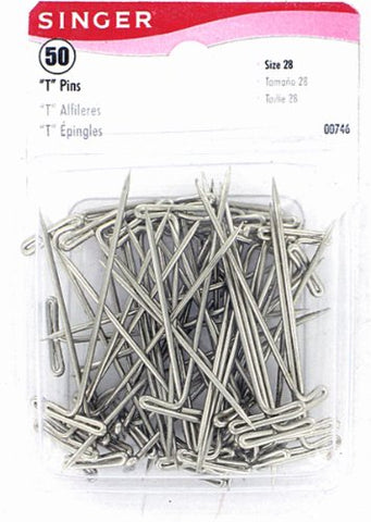 Singer T-Pins, 50-Count