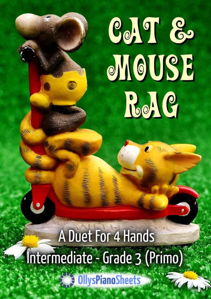 Cat Mouse Rag Ragtime Piano Duet For 4 Hands Topmusicmarketplace