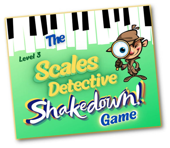 Grade 3 to 8 - Scales Detective SHAKEDOWN Game!