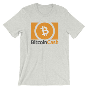 Bitcoin Cash (BCH) Logo / Symbol Tshirt | Cryptocurrency Short-Sleeve Unisex T-Shirt