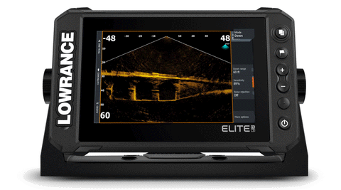 Lowrance ActiveTarget Down View Screen Preview