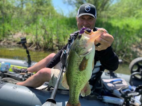 Z-Man Fishing TRD BugZ catching large bass