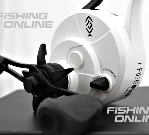 13 fishing freefall ghost inline ice fishing reel