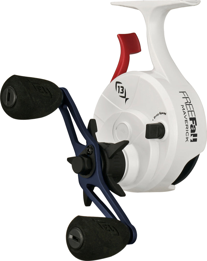 13 fishing freefall ghost inline ice fishing reel