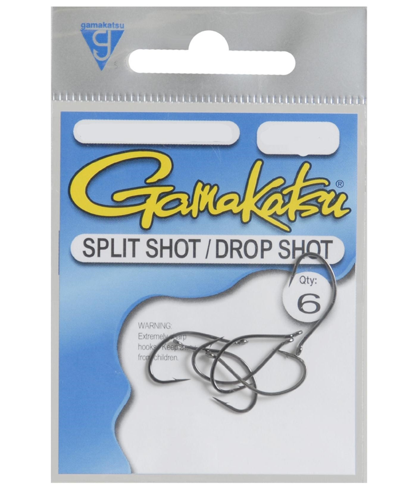Gamakatsu Drop Shot Hook Size Chart