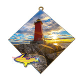 Manistique Lighthouse Hanging Wall Art