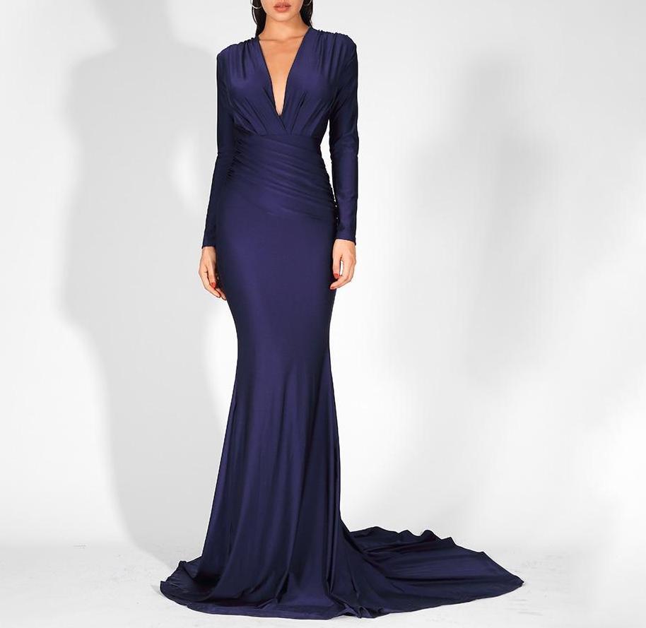 next navy maxi dress