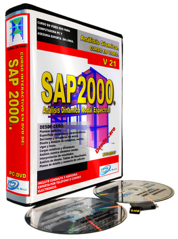 Curso de CSI SAP2000 V21 para Análisis Dinámico Modal Espectral.