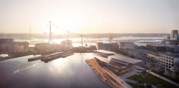 UNStudio diseña IJbaan, el primer teleférico de Amsterdam 