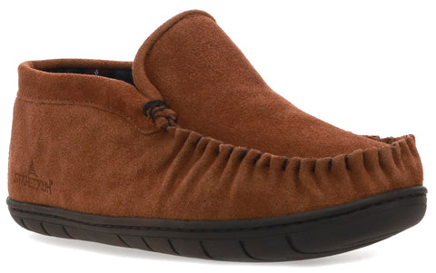 men's trapper flannel lined moccasin slipper for outdoor adventures 