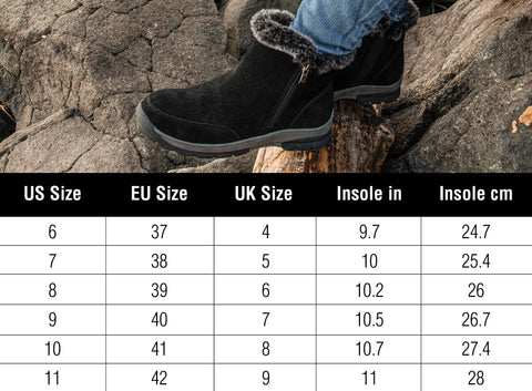 Staheekum Women's Size Chart