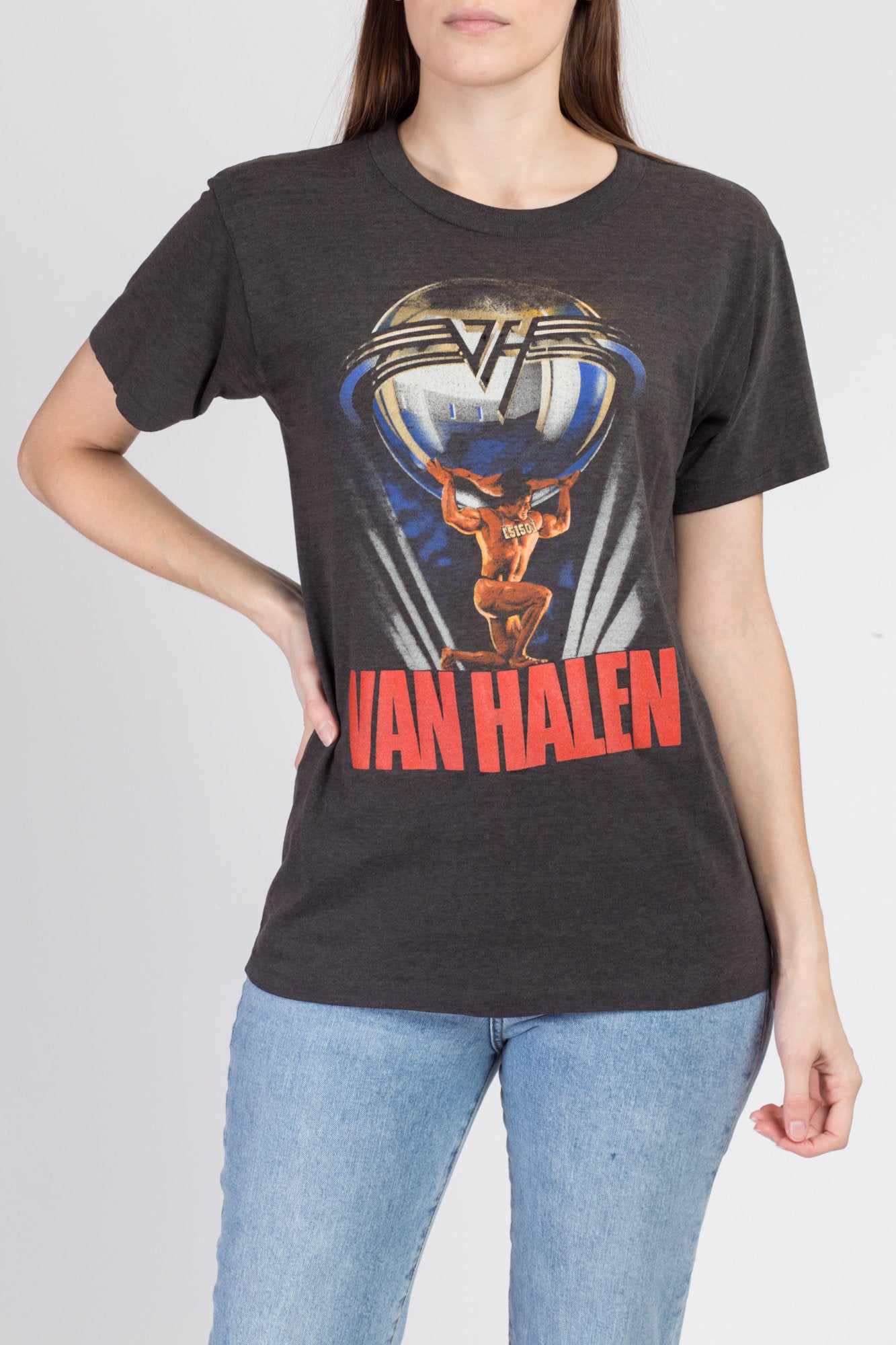 Vintage 80s Van Halen 5150 Tour T Shirt 