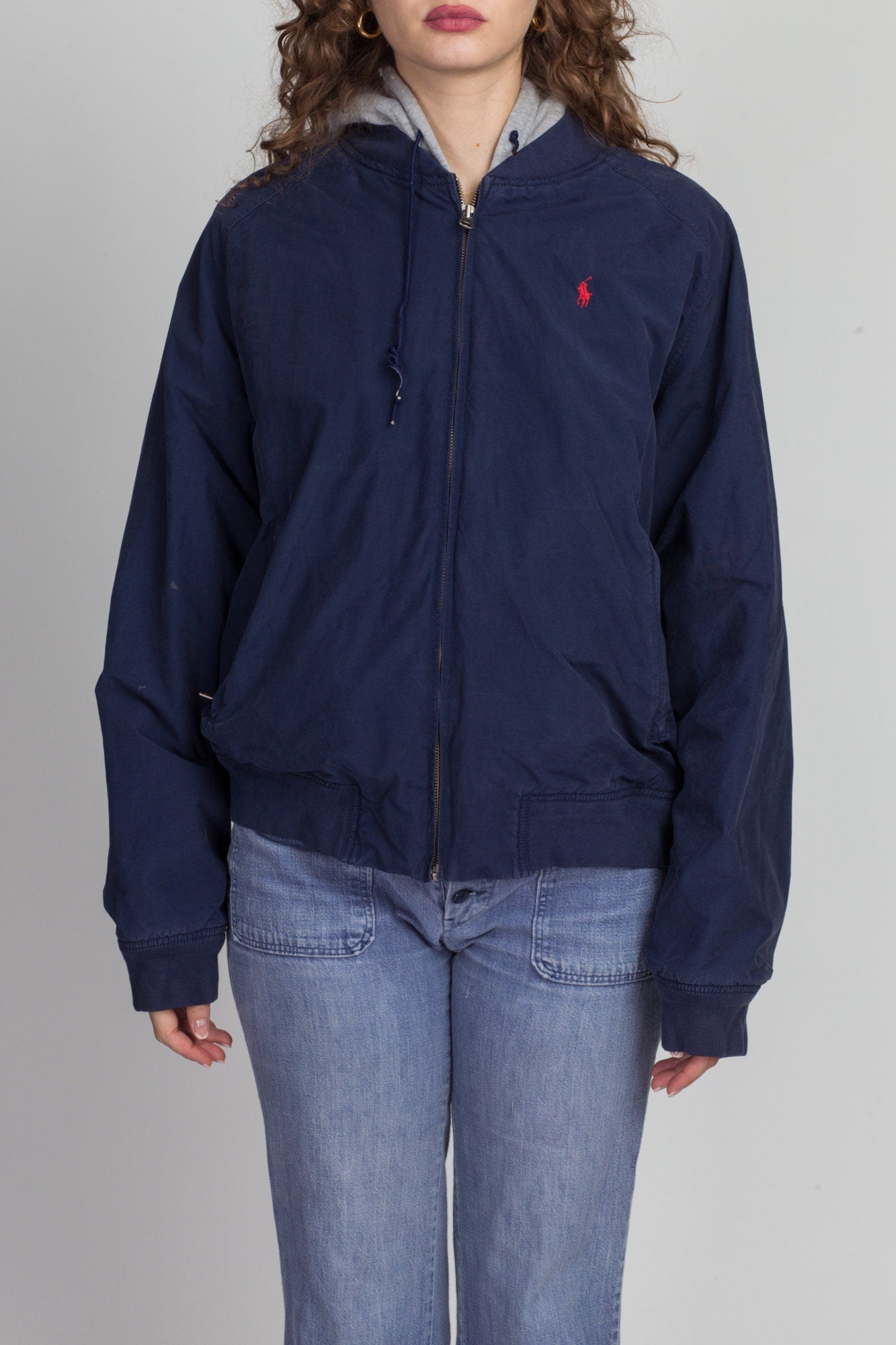 90s Polo Ralph Lauren Hooded Jacket - Men's Large, Women's XL