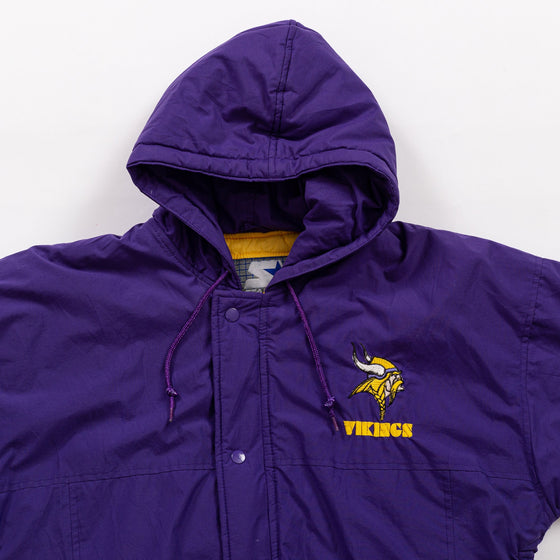 90s Minnesota Vikings Starter Jacket - Men's Small 