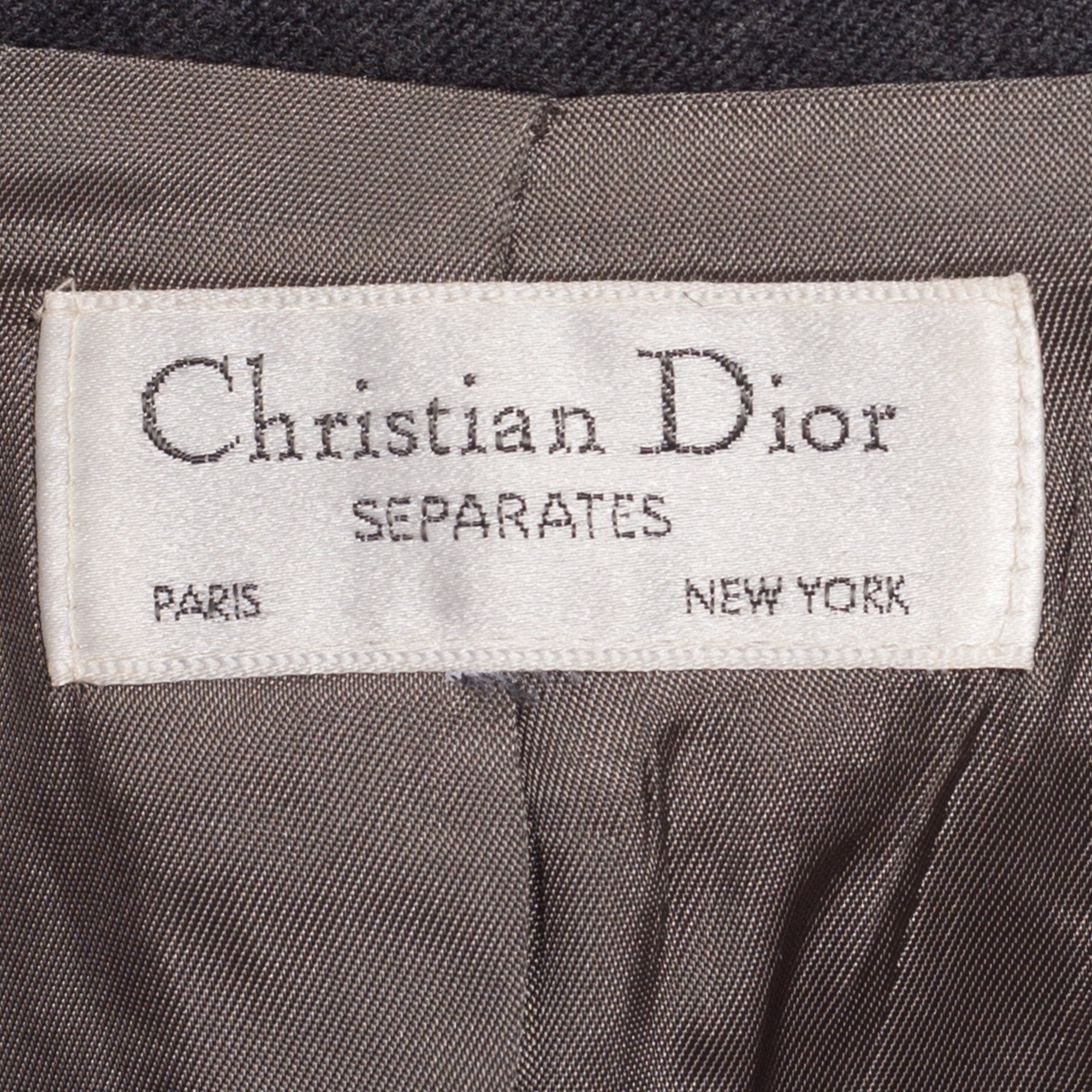 80s Christian Dior Cropped Suit Jacket - Extra Small – Flying