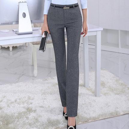 dark grey formal trousers womens