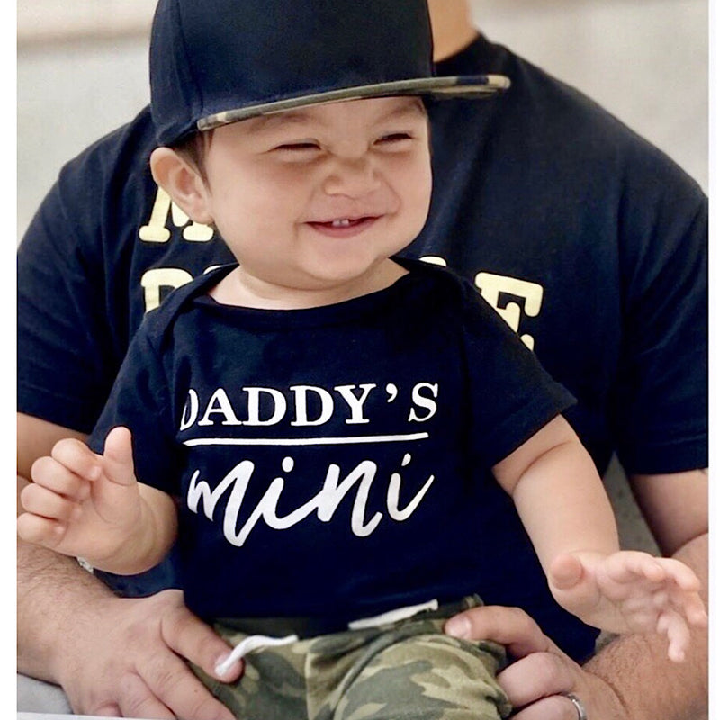 daddy's mini me onesie