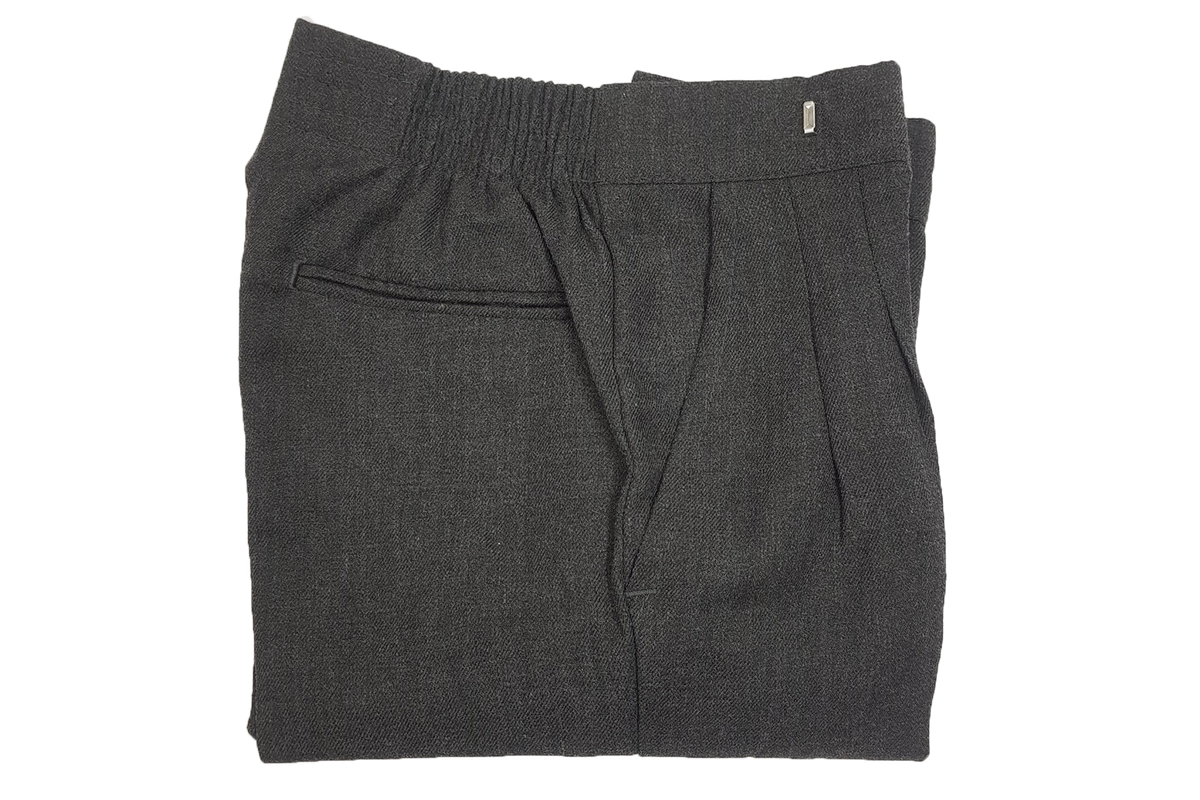 Elastic Trouser (Kids) - Grey – Gem Schoolwear