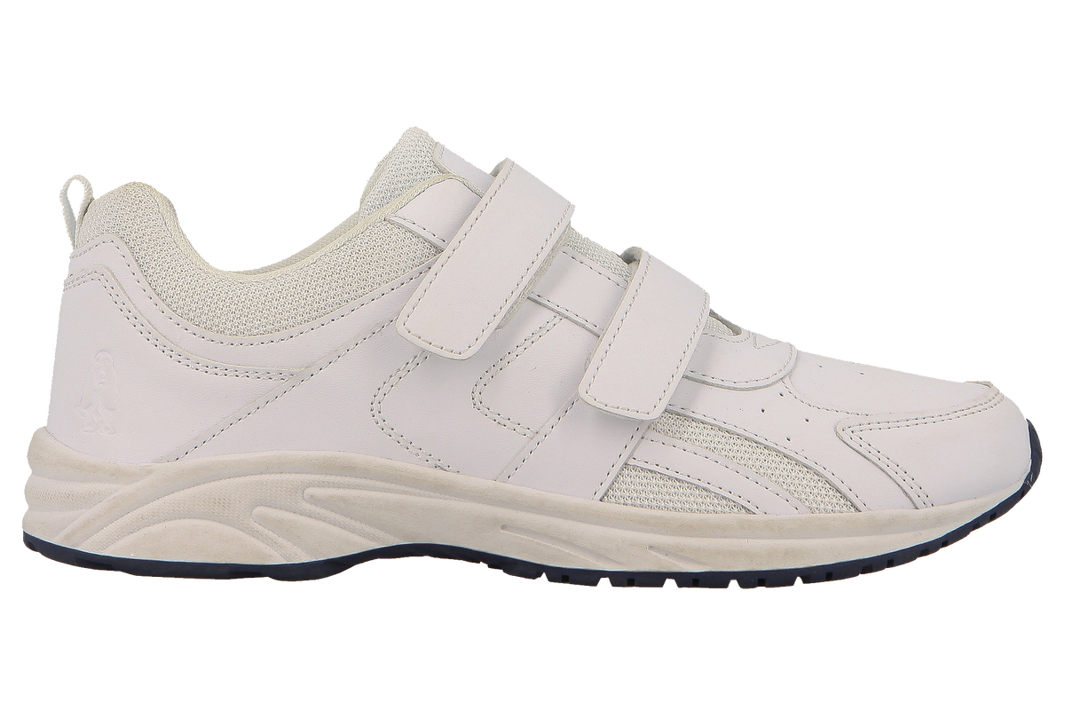 Hush Puppies Deuce Velcro Takkies - White – Gem Schoolwear