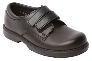 Greencross Velcro School Shoes - Black – Gem Schoolwear