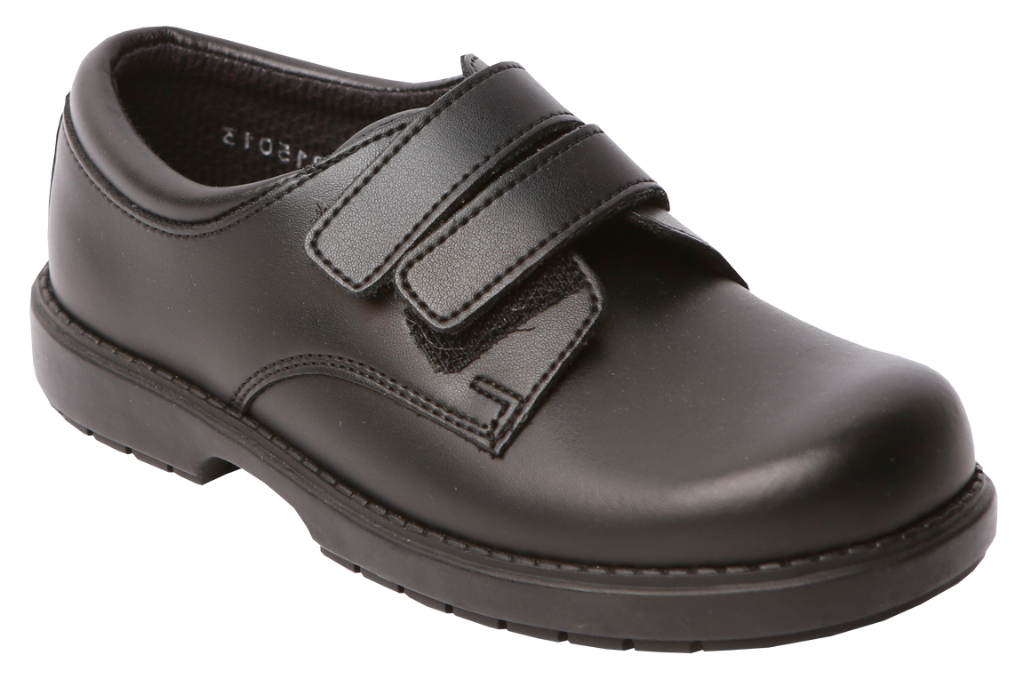 Greencross Velcro School Shoes - Black – Gem Schoolwear