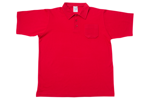 Golf Shirt Plain - Red – Gem Schoolwear