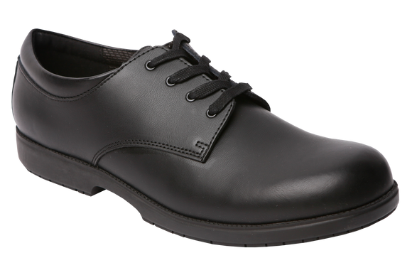 Greencross Lace Up School Shoes - Black – Gem Schoolwear