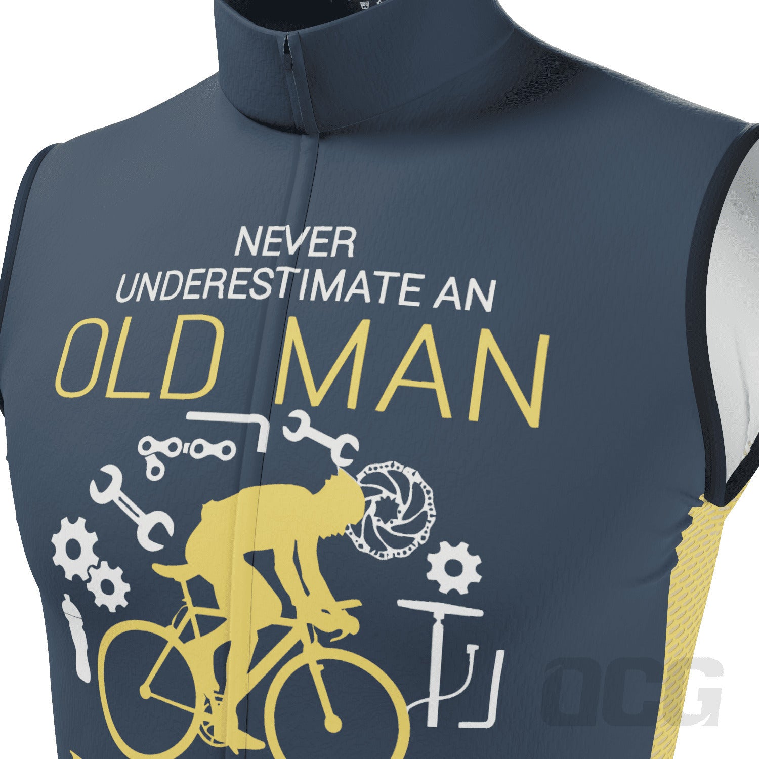 sleeveless mens bike jersey