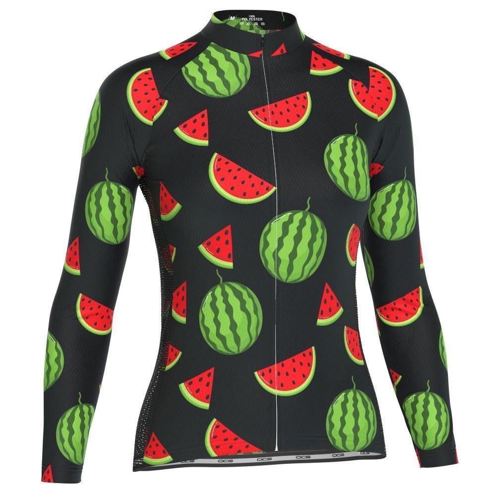 watermelon cycling jersey