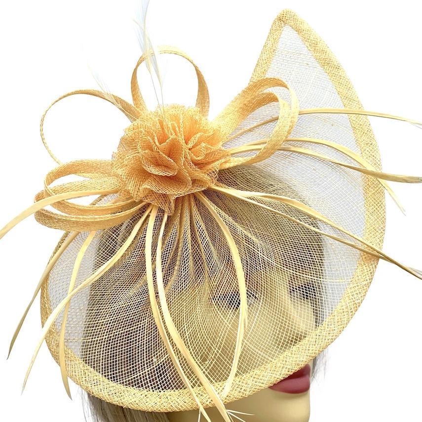 lemon fascinator