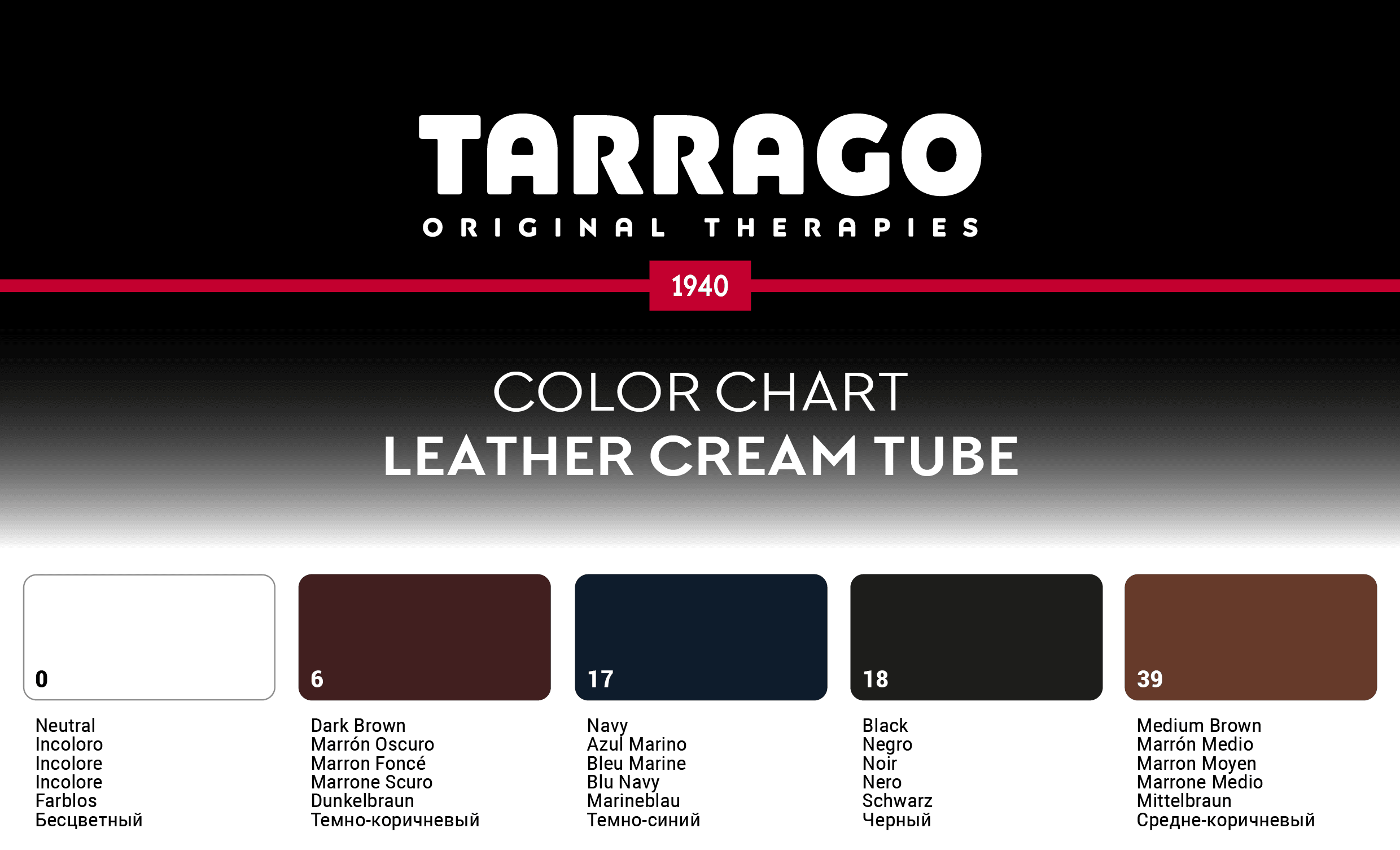 Tarrago Leather Cream Tube