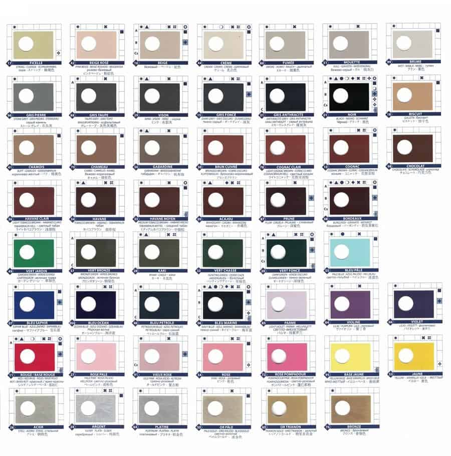 S Shoe Cream Color Chart