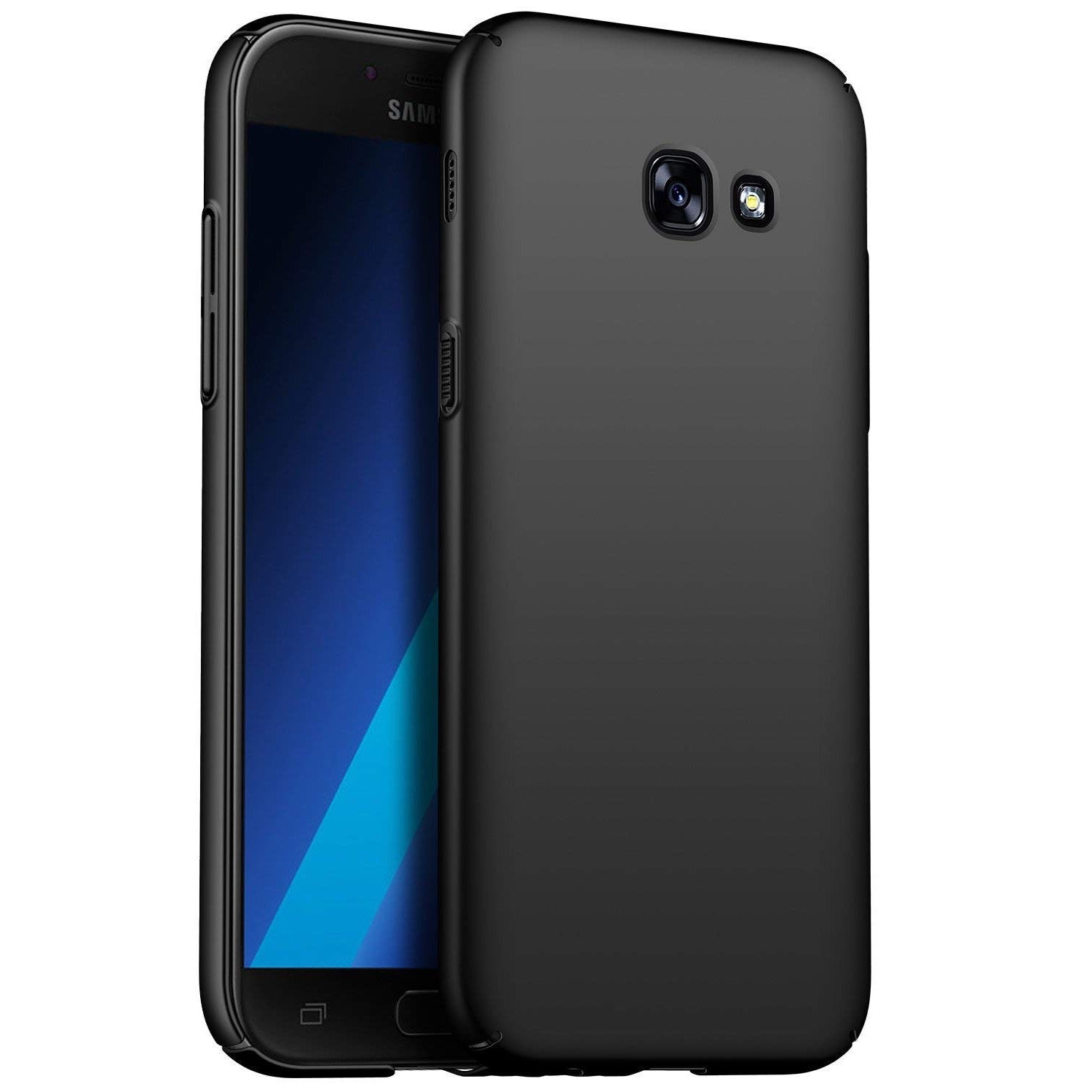 galaxy a5 2017 perfect fit ultra subtire din carbon