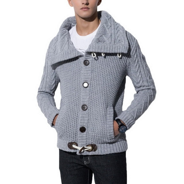 Cardigan Sweater Men | Gloeni - Gleoni