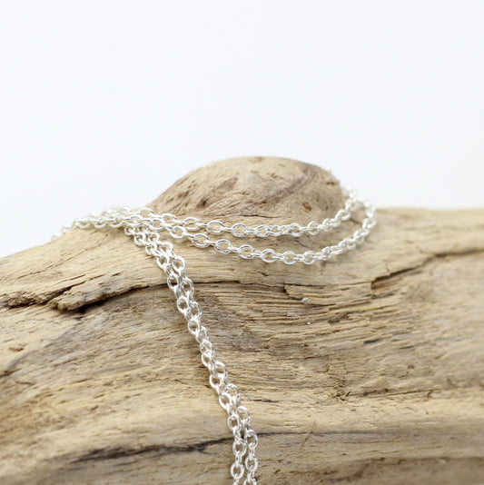 925 Sterling Silver Chain 1.5 mm 40, 42,5, 45cm – Hashtag Bamboo