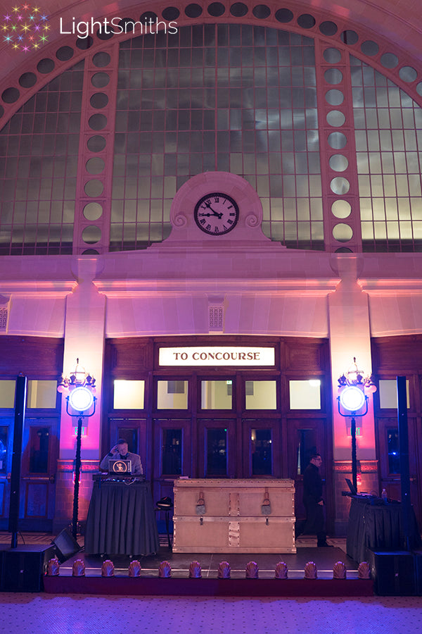 Great Hall at Union Station, Event Lighting, LightSmiths Seattle, Event Sound