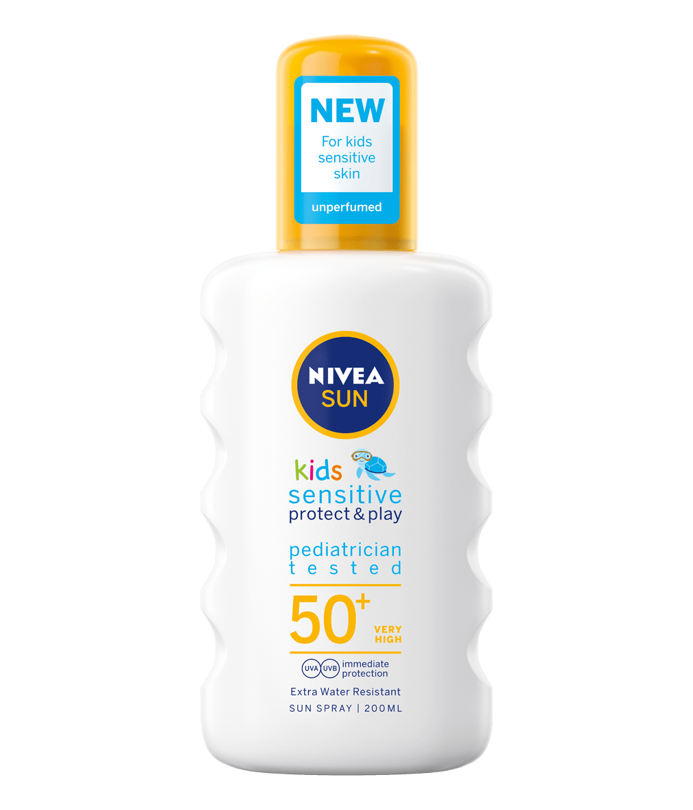 streng Goed opgeleid Vervormen Nivea Sun Kids Protect & Sensitive Sun Spray Spf50+ Sunscreen 200ml