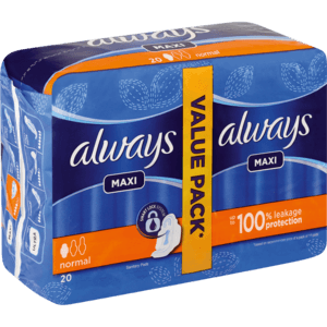 Always Ultra Value Pack Night Sanitary Pads 14 Pack