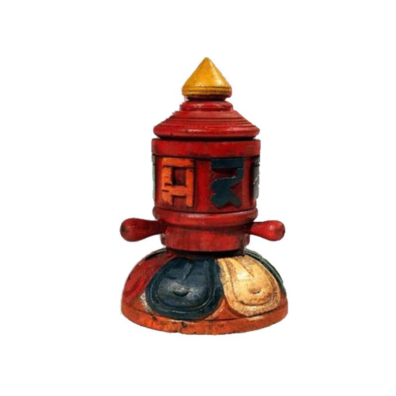 Troxos Proseyxhs Kai Kalhs Tyxhs Prayer Wheel Epitrapezio 3ylo Mege8os 11 5 X 7 5cm Mykarma Gr